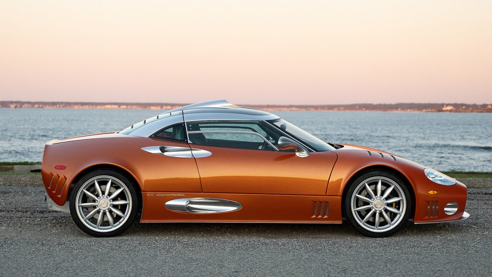 A 2009 Spyker C8 Laviolette.