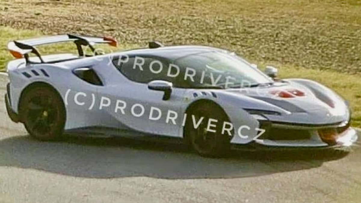 This is the 2024 Ferrari SF90 Versione Speciale before you’re meant to see it