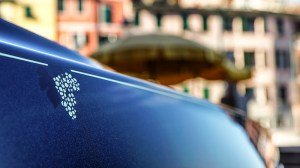 The rear flank of the Rolls-Royce Phantom “Inspired Cinque Terre”