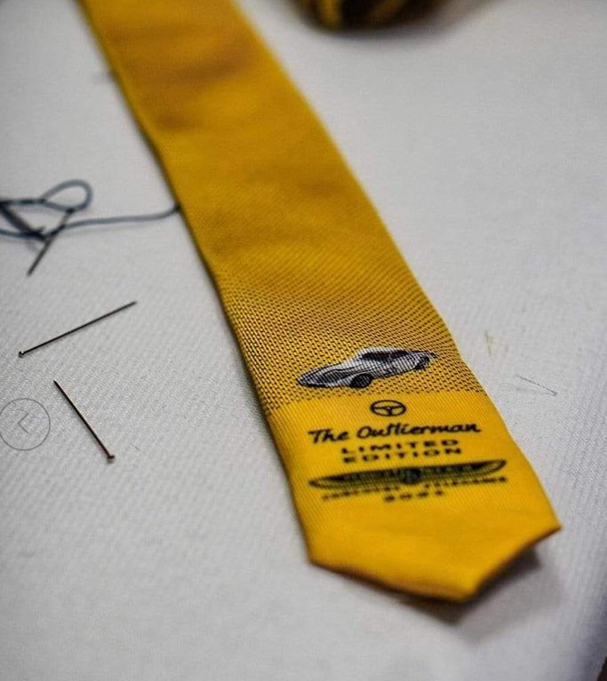 Outlierman, Tie one on with Outlierman’s Pebble Beach tie for 2021, ClassicCars.com Journal