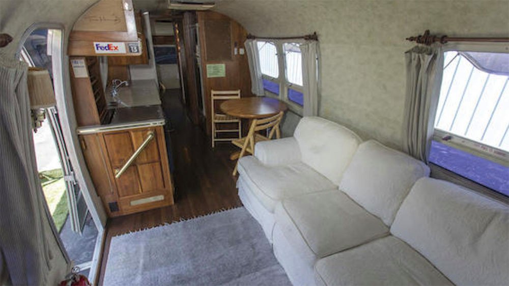 Tom Hanks's 1992 Airstream Model 34 Limited Excella travel trailer 