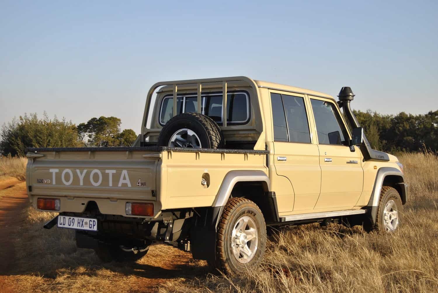 Toyota Land Cruiser 79 double cab road test South Africa