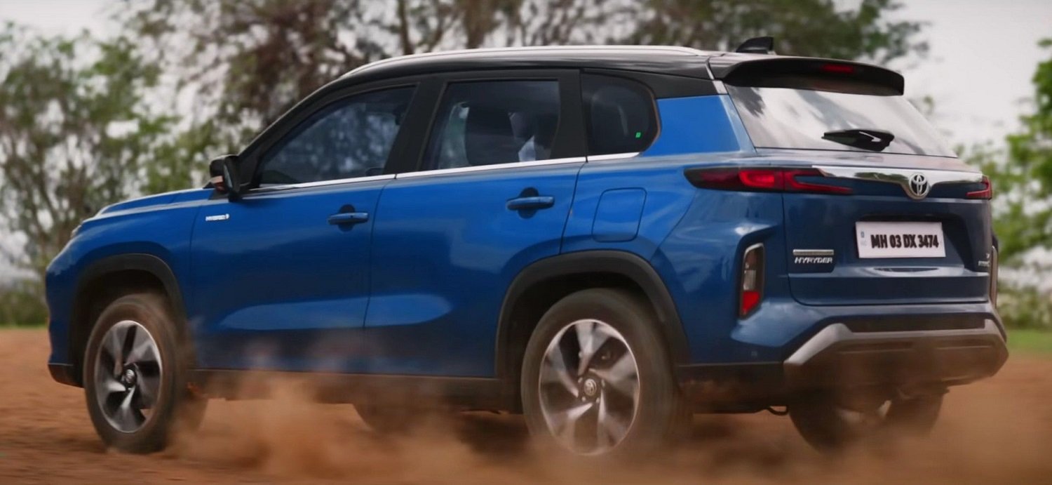 New Toyota Urban Cruiser Hyryder revealed