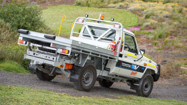 Electric landcruiser conversion Electric landcruiser conversion