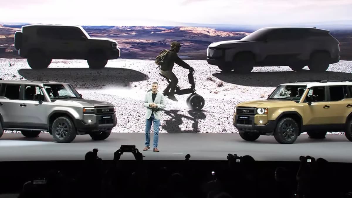 Toyota teases two electric LandCruisers
