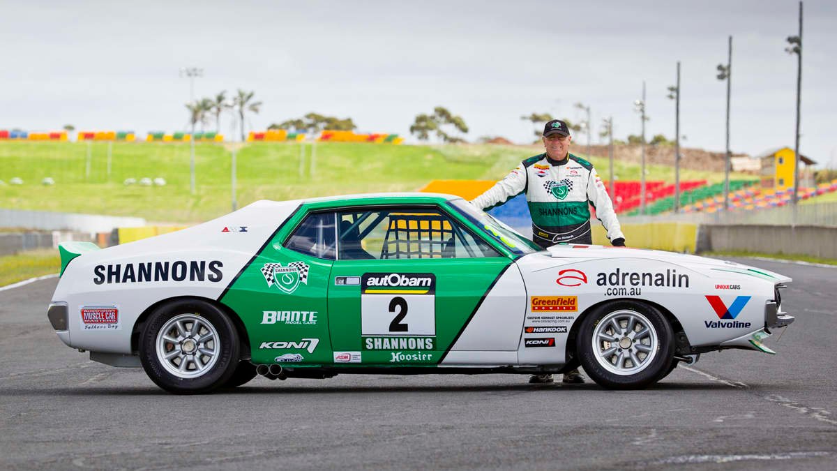 Jim Richards Unveils New AMC Javelin TCM Car