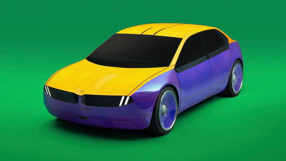 Video: BMW previews future electric 3 Series model with colour-changing concept