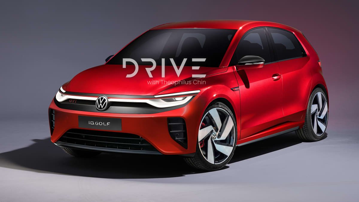 Volkswagen ID.2 GTI electric hot hatch imagined, but don’t hold out for an ID.2 R