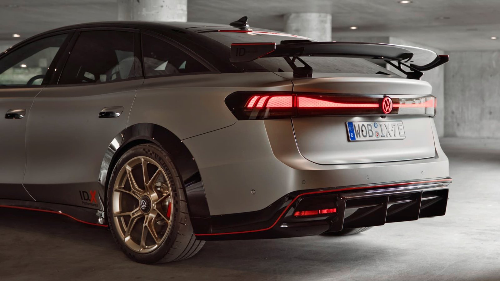 Volkswagen ID.X Performance electric-car concept targets Tesla Model 3 Performance