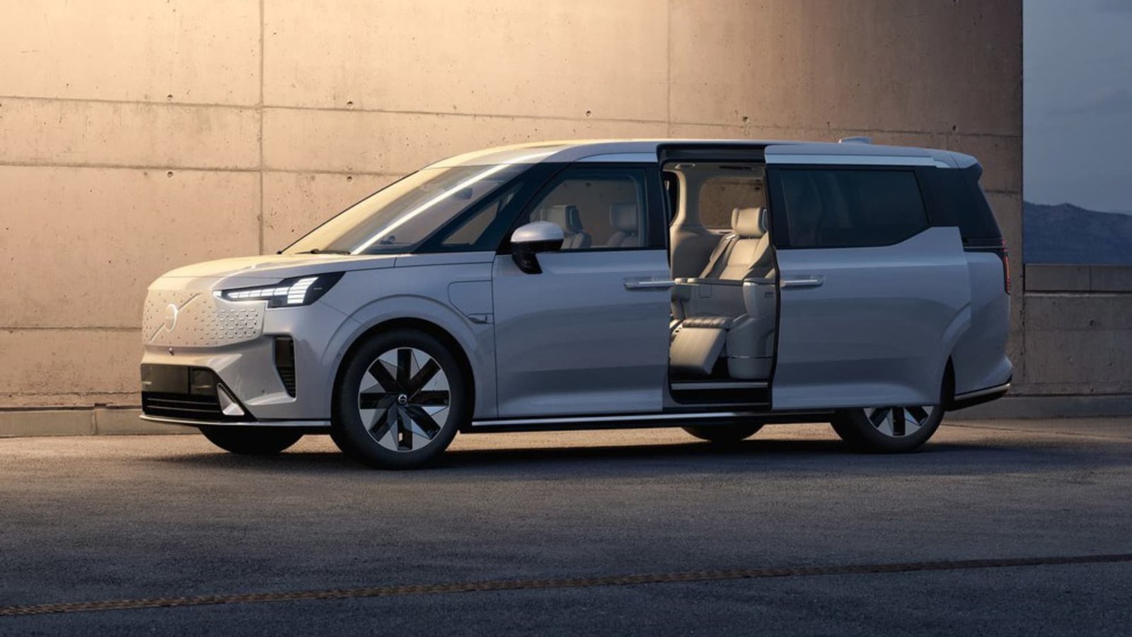 Volvo unveils its first people mover, the EM90 – and it’s electric