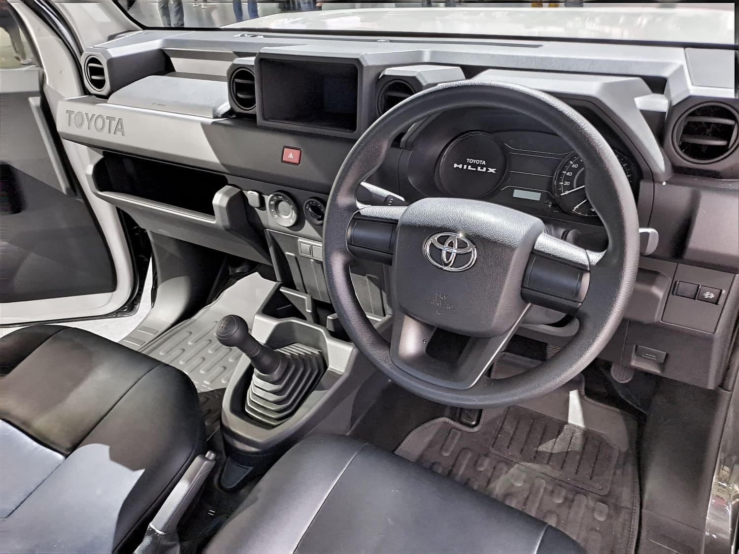 Junior Toyota Hilux interior