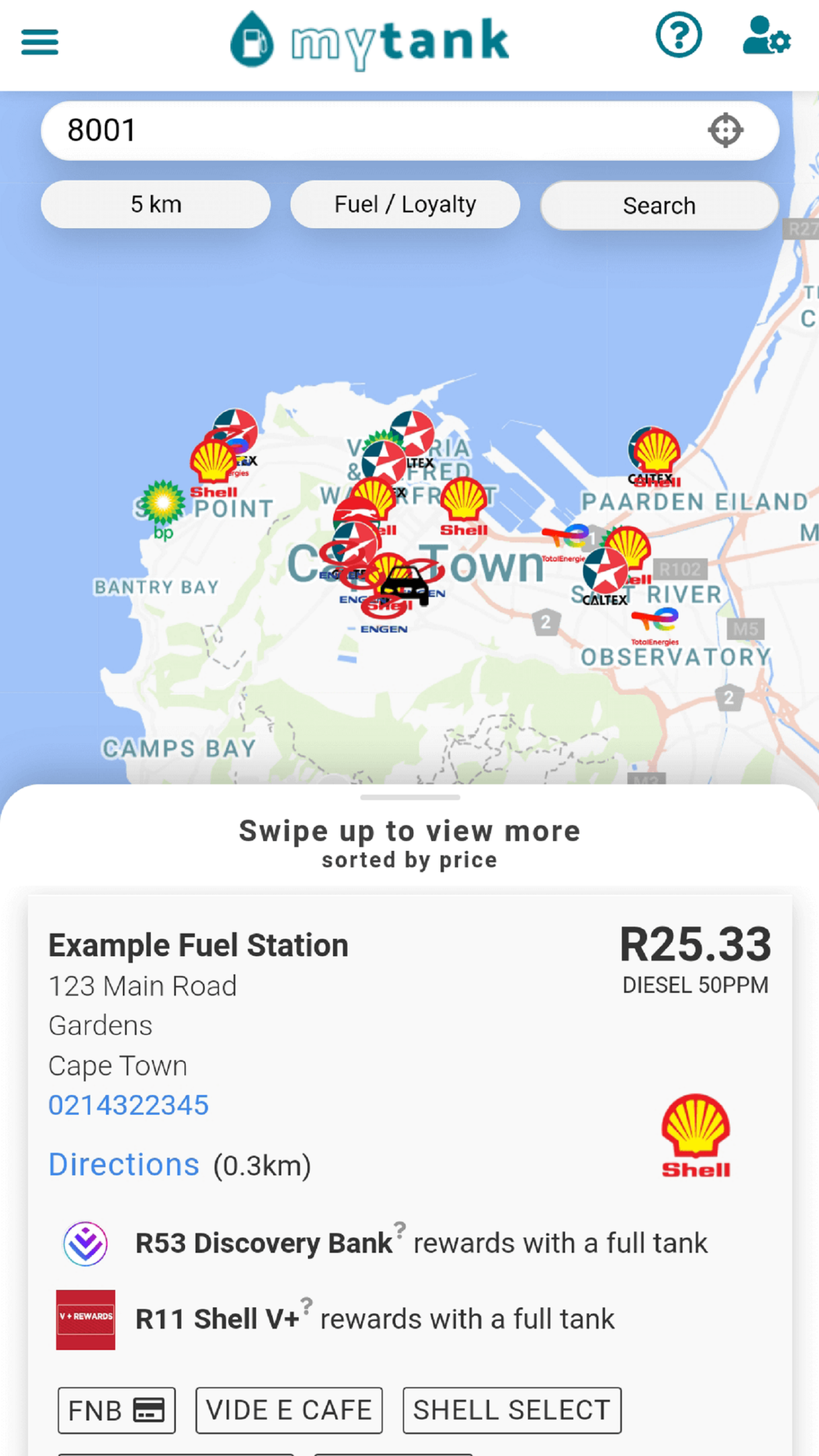 myTank app a clever way to watch your fuel spending