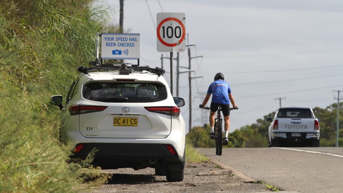 Warning signs for mobile speed cameras return to NSW