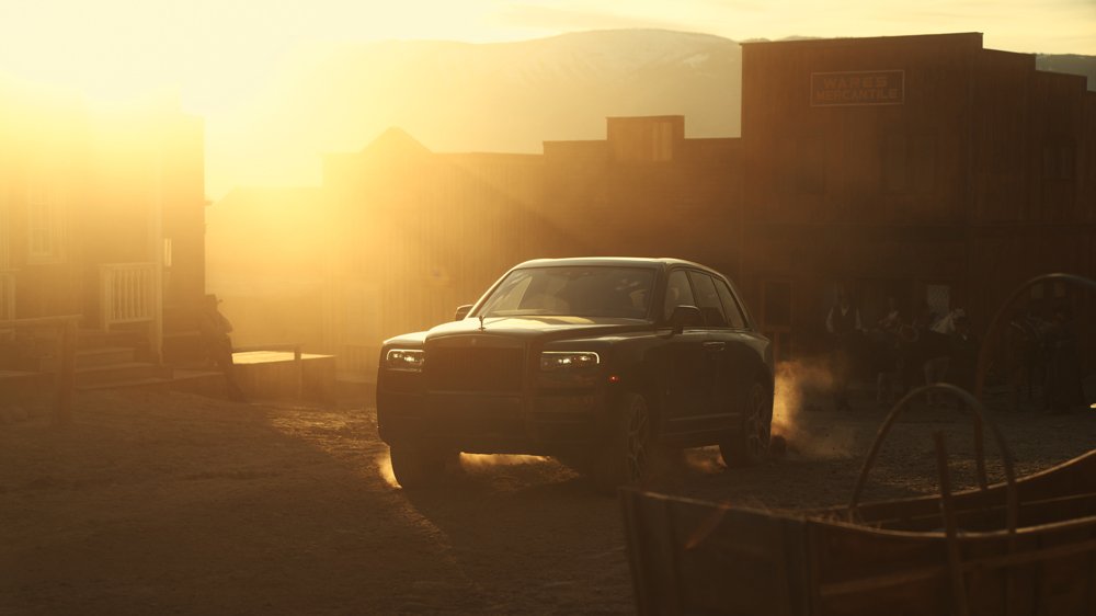 A still from the set of the short film