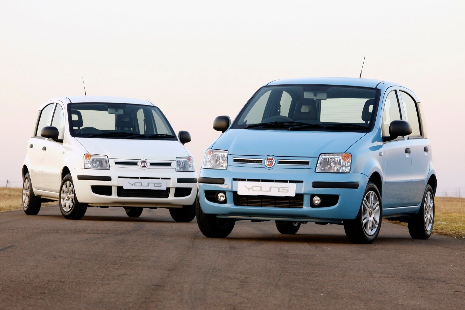 Fiat Panda Young debuted as a run-out model
