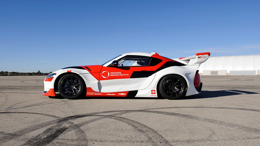 Toyota Research Institute and Stanford University’s Dynamic Design Lab's self-driving Supra