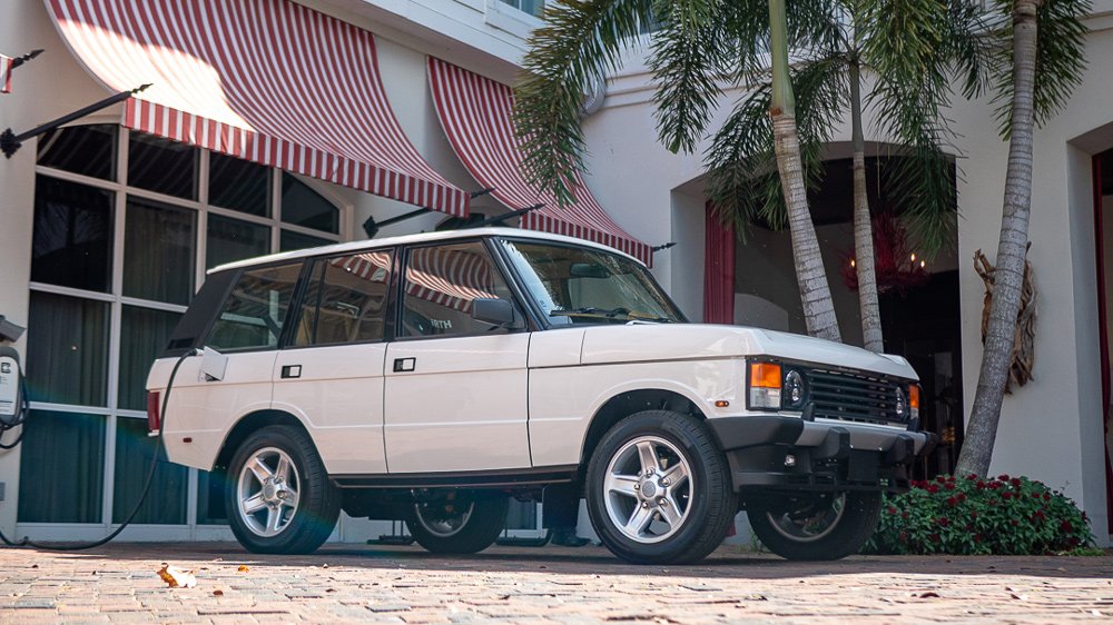 E.C.D. Automotive Design's all-electric Range Rover Classic.