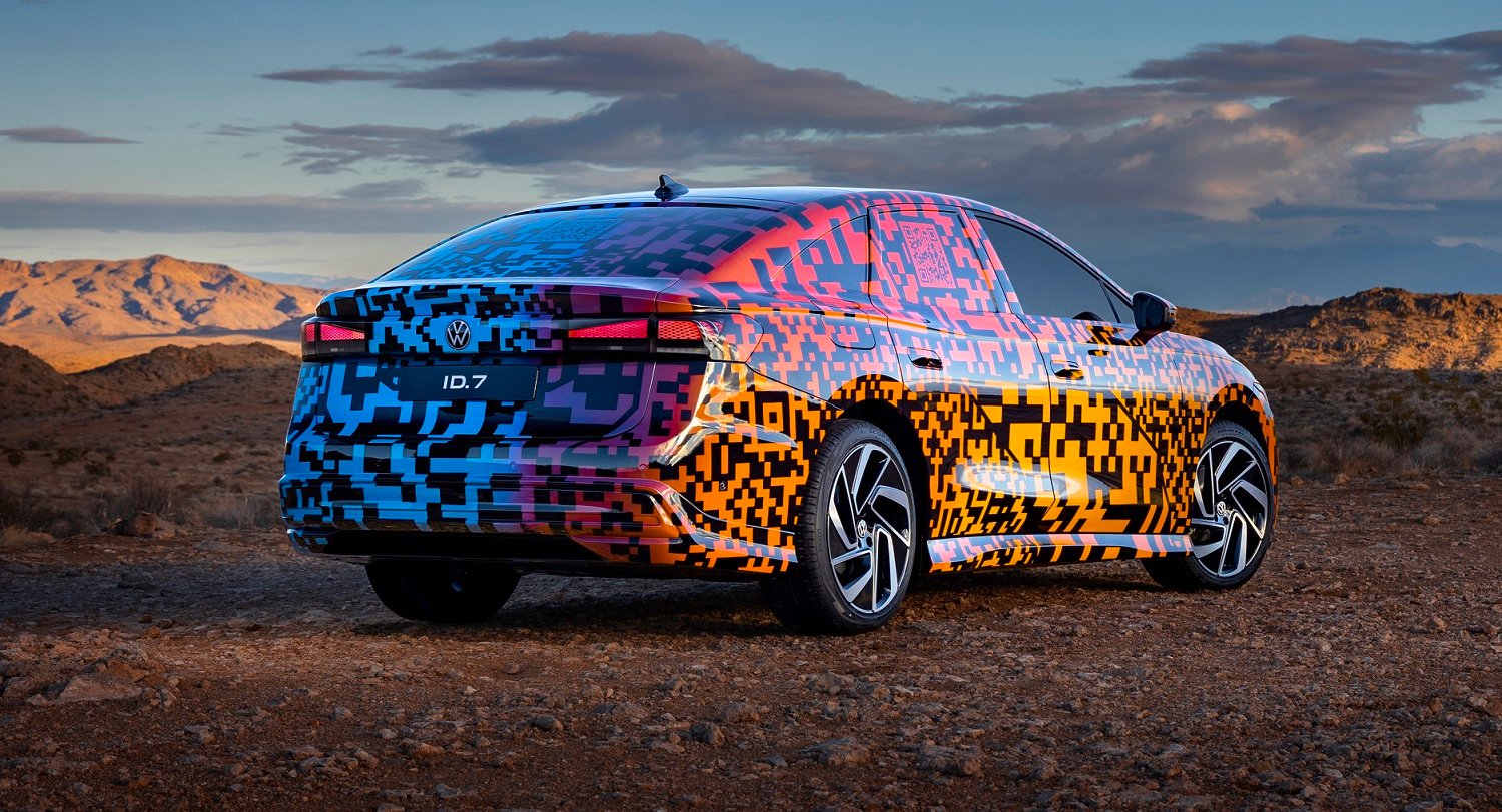 Volkswagen ID.7 teased at CES
