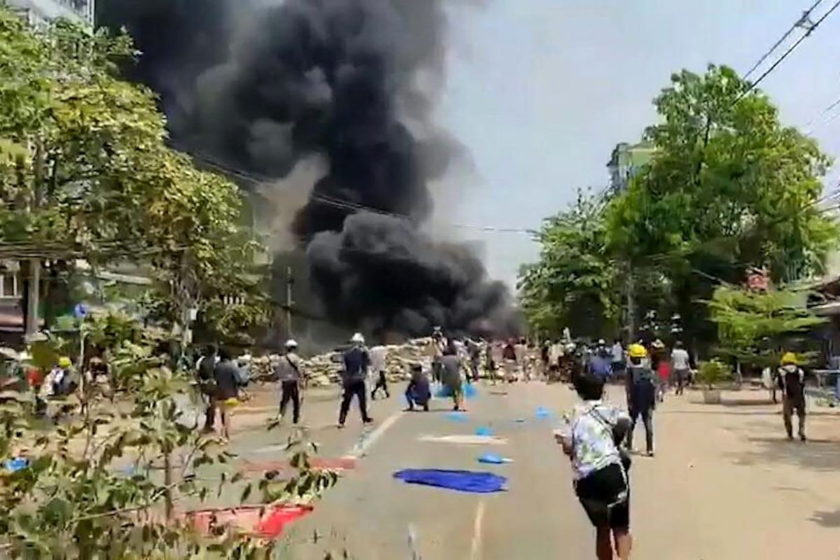 Myanmar protests